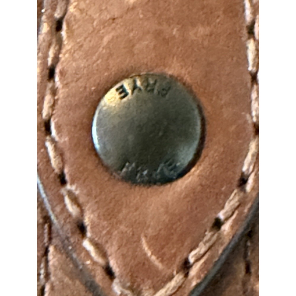 Frye Leather Melissa Shoulder Satchel Tote Bag Purse Distressed Carryall READ - Picture 7 of 8